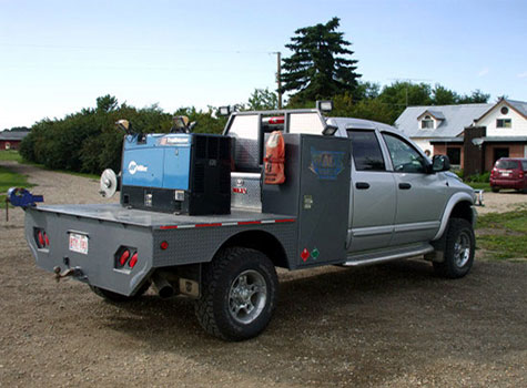 Truck Decks from R.Mack Welding in Bowden, Alberta