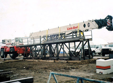 Image 3 - custom metal structure for the oil industry from R. Mack Welding, Bowden, Alberta.